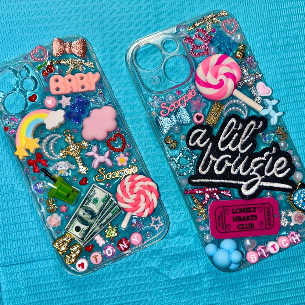 Custom Junk Charm Phone Case